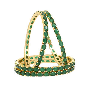 Indian Ethnic Jewelry CZ AD Gold Plated Bracelet Wedding Kada Bangles Sets 4 Pc