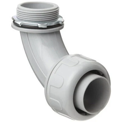 HYDROMAXX Box of 1" Non-Metallic Liquid Tight Electrical Conduit Angle Fittings