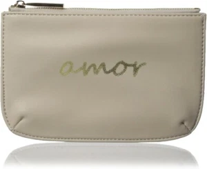 Deux Lux Women's Rectangular Pouch, Ecru - Picture 1 of 2