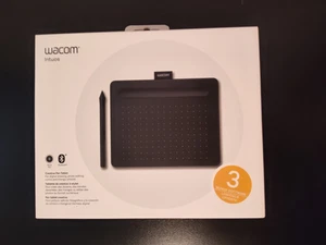 Wacom Intuos Small Wireless Drawing Graphics Tablet - Black - Photo 1/4