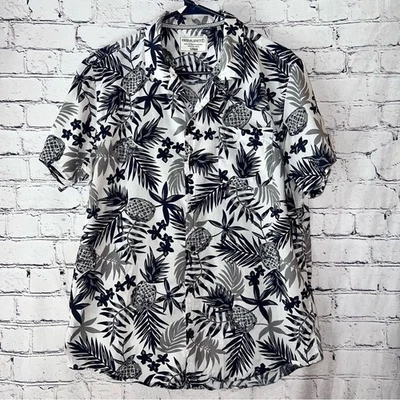 Camisa hawaiana modal de algodón Free Planet para hombre talla grande Foto 1 de 4