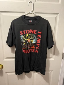 Stone Temple Pilots Core T-Shirt Uomo XL Nera Grafica Vintage Incudine Gigante - Foto 1 di 4