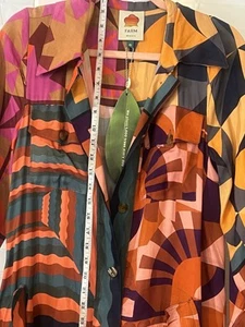 Farm Rio Midi A Line Dress NWT - Picture 1 of 6
