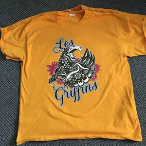 Grand Rapids Griffins XL Yellow “Los griffins” Tee Shirt - Picture 1 of 5
