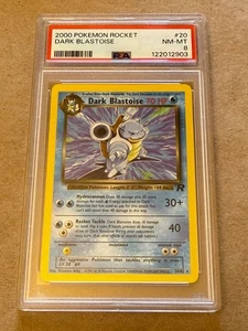 Pokémon Karte Dark Blastoise 20/82 Team Rocket Regular PSA 8 NM-MT - Bild 1 von 4