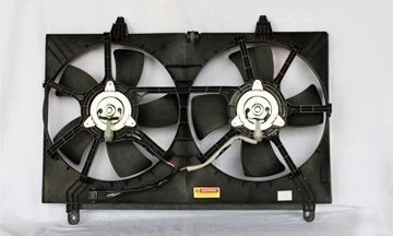 Conjunto duplo de ventilador de refrigeração de radiador e condensador para 03-08 Infiniti FX35 IN3115104 - Imagem 1 de 1
