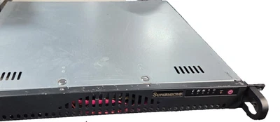 Supermicro 1U Rackmount Server – Intel Atom C2750 – 32GB ECC – IPMI TESTED - Image 1 of 4