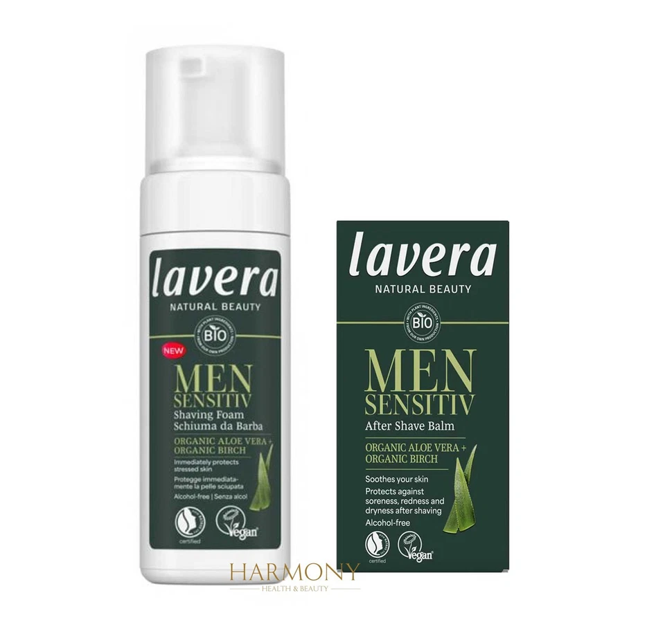 LAVERA ORGANIC MEN SHAVING GIFT SET - CERTIFIED ORGANIC - VEGAN - IDEAL GIF - Image 1 of 1