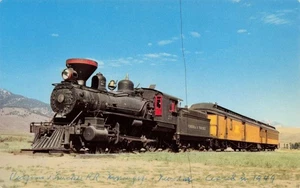 Depot Train RR Vintage Postcard - Picture 1 of 2