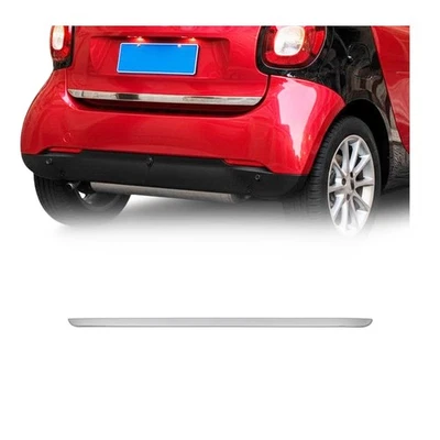Rear Trunk Molding Trim for Smart ForTwo 2007-2015 Stainless Steel Silver - Image 1 of 4