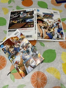 Tatsunoko vs. Capcom: Ultimate All Stars Nintendo Wii, 2010 custodia manuale! NO GIOCO - Foto 1 di 2