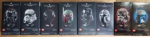 LEGO Star Wars Helm Collection 8x NEU & OVP: 75274, 75277, 75276, 75304, 75343 - Bild 1 von 2