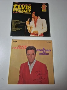 2xLP,Elvis Presley, A Portrait In Music + The Elvis Presley Collection (UK reiss - Bild 1 von 4