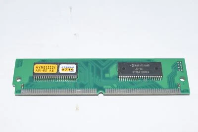 HYM532224AW-60 Hyundai 8MB Simm Non Parity EDO Memory - Image 1 of 4