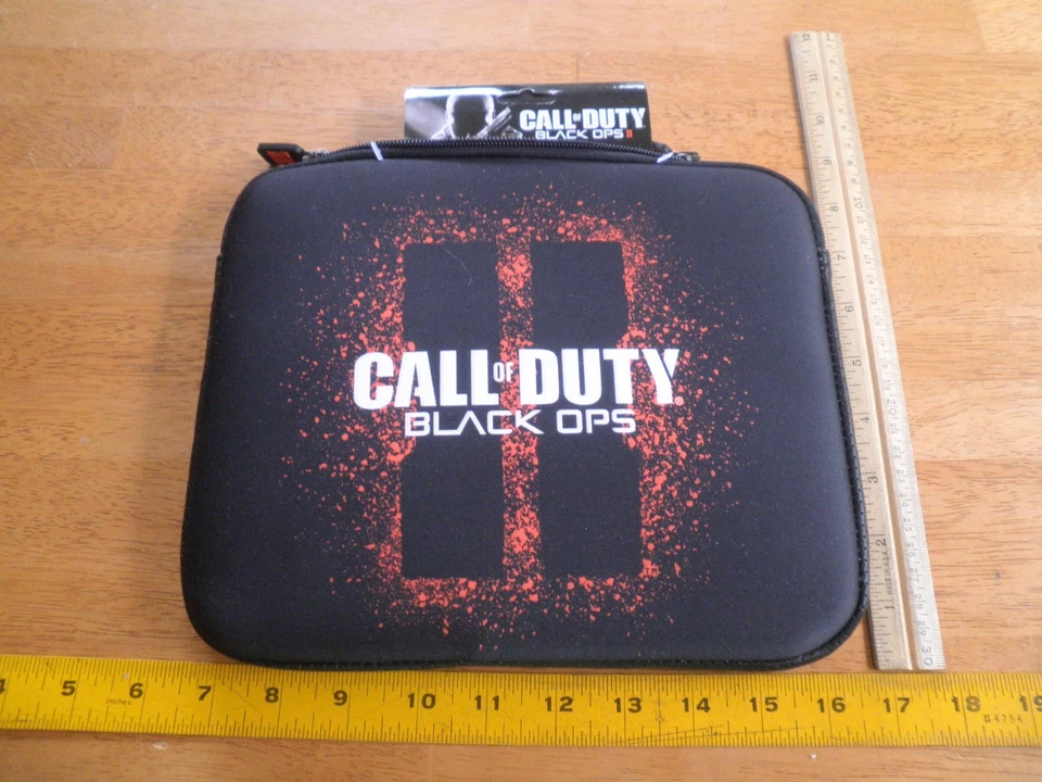 Call of Duty II Black Ops zip up padded case 8c10" NWT ipad  - Image 1 of 4
