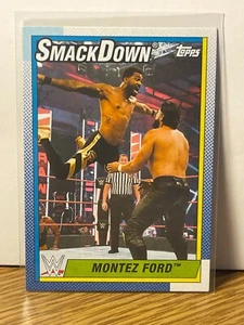 2021 Topps Heritage WWE #65 Montez Ford - Picture 1 of 2