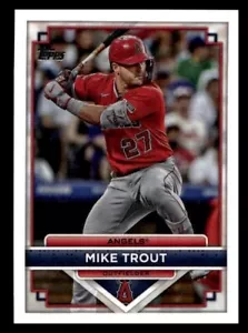 MIKE TROUT 2023 Topps Costco Flagship Exclusive Silver Pack Card - Picture 1 of 2
