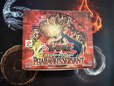 Yugioh 1ª Edición PSV Pharaoh's Servant 36 Booster Pack Caja - CAJA VACÍA Foto 1 de 4