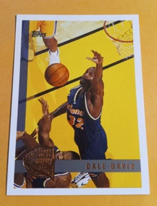 Tarjeta #40 Topps Baloncesto 1997-98 Acuñada en Springfield Dale Davis - Imagen 1 de 2