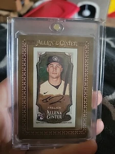 2024 Allen & Ginter Sal Frelick RC Mini Framed Auto Brewers Rookie - Bild 1 von 3