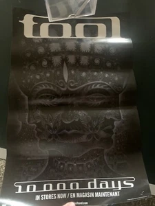 Original VTG TOOL 10,000 Days Promo Poster Rock Band TP681991 Rare Alex Grey - Picture 1 of 1