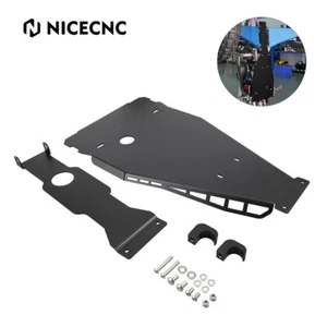 NICECNC Full Chassis Glide Skid Plate Guard For Yamaha YFZ450R 2009-2024 Black - Picture 1 of 8