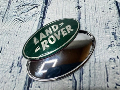 Placa de identificación emblema puerta levadiza trasera Land Range Rover Sport verde o negro elección Foto 1 de 4