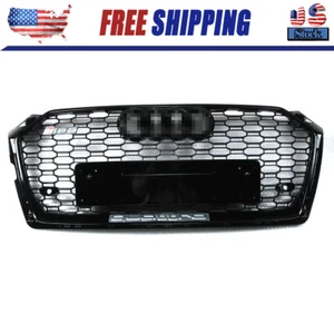 FOR AUDI A5 S5 B9 2017-2019 FRONT BUMPER GRILLE HONEYCOMB HOOD GRILL RS5 STYLE - Picture 1 of 7