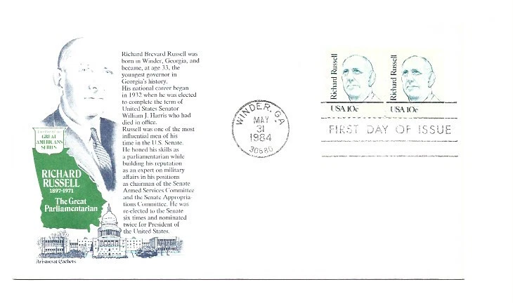 1853 10c Richard B. Russell Aristocrat Cachets pair FDC - Image 1 of 1