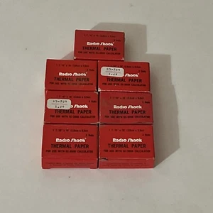 Radio Shack Thermal Paper for EC-3006 Calculator 21 rolls NOS - Picture 1 of 2