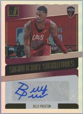 2018-19 Donruss Significant Signatures #SS-BPS Billy Preston Cavs Auto