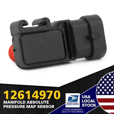 NUEVO Sensor MAP de Presión Absoluta Colector 12614970 para Relé Saturn 3.5L / 3.9L Foto 1 de 4