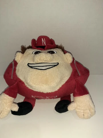 Orbiez 2011 Vintage NCAA Nebraska Connhusker Mascot Football 9" Plush Stuffed Cover