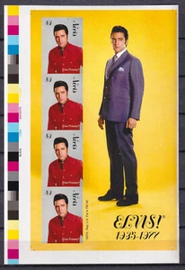 Nevis 2011 Mi. 2535 KB ** MNH Elvis Presley ungezähnter Probedruck Proofs - Bild 1 von 1