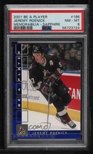 2001-02 ITG Be A Player Memorabilia Sapphire /100 Jeremy Roenick #186 PSA 8