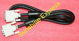 New DVI-D to DVI-D Cable - Dual Link 24+1 Pin - Male to Male - 71 inches - Black - Picture 1 of 2
