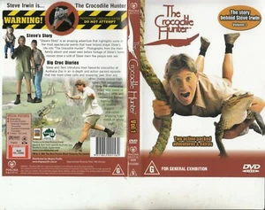 The Crocodile Hunter-2002-The Story Behind Steve Irwin Vol 1-Adventure SI-DVD - Picture 1 of 1