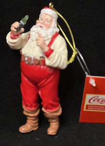Père Noël avec bouteilles de Coca-Cola résine Noël neuf aigle Kurt