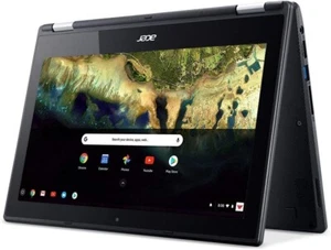 Acer Foldable 2-in-1 Chromebook R11 C738T-C7KD 11.6 inch Laptop 4GB RAM 16GB SSD - Picture 1 of 8