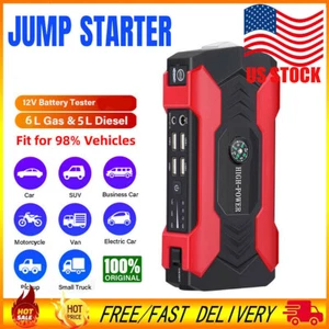 99800mAh Car Jump Starter Booster Jumper Box Power Bank Battery Charger Portable - Foto 1 di 12
