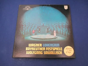 Wagner Lohengrin Sawallisch 6747-241 4 Schallplattenset mit Partitur LP Album - Bild 1 von 2