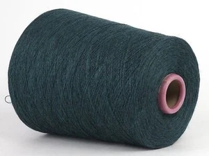 29,50 €/kg  Konenwolle  Konengarn  Merinowolle * Australia * Dark Pavone Nm 28/2 - Bild 1 von 3