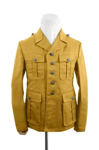 WW2 German DAK Tropical Afrikakorps sand field tunic 1st pattern M40 - Picture 1 of 3
