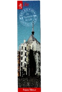 Lille Palais Rihour Bookmark French Gothic Palace France Souvenir Gift x Him Her - Imagen 1 de 2
