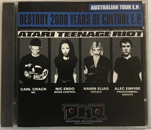 Atari Teenage Riot – Destroy 2000 Years Of Culture E.P. CD 1998 Cortex – CORX053 - Picture 1 of 3