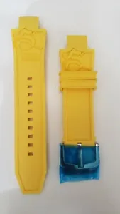 Invicta Subaqua Noma 3 Replacement band - Poly/Rubber Strap Yellow OEM Genuine - Picture 1 of 1