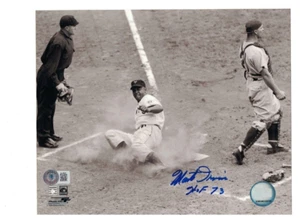 Monte Irvin New York Giants Signed 8x10 Baseball HOF Print Beckett - Picture 1 of 1