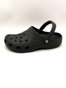 Crocs Sandalen Herren grau 9 Original Clog Schuh Gummi wasserdicht verstellbarer Riemen - Bild 1 von 10