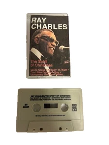 RAY CHARLES - The Spirit of Christmas Music [Cassette] - FREE shipping - Picture 1 of 2