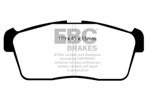 EBC Ultimax Front Brake Pads for Suzuki Ignis Sport 1.5 (2003 > 05) - Picture 1 of 1